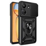 Husa Techsuit CamShield Xiaomi Redmi 13C 4G / Poco C65, Negru, Protectie Camera