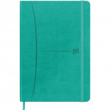 Caiet Cu Elastic, A5, Oxford Signature Smart Journal, 80 File - 90g/mp, Scribzee, Dictando - Turcoaz