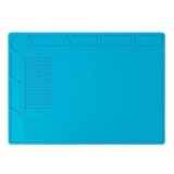 Covoras multifunctional din silicon pentru pistoale de lipit Velleman AS19, 350 x 250 mm, 500 &deg;C
