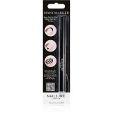 Nails Inc. Mani Marker Lac de unghii decorative in baton aplicator culoare Black 3 ml