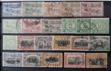 ROMANIA-1906-lot calutii, s.a-stampilate-