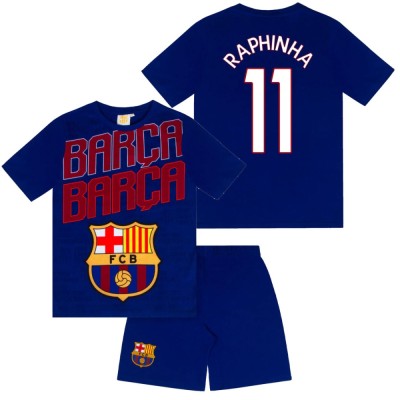 FC Barcelona pijamale de copii Short Raphinha - 10/11 let foto