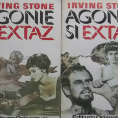 Irving Stone - Agonie si extaz, vol. I-II (2 volume)