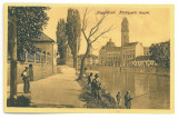 4420 - ORADEA, Fishermen, Romania - old postcard - unused - 1916, Necirculata, Printata