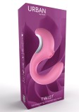 Vibrator Clitoridian cu suctiune Twist ToyJoy, Roz