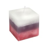 Lumanare parfumata Orhidee, forma Patrat, 5x5 cm, Multicolor, ATU-086377, Oem