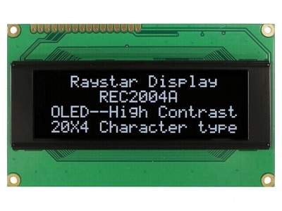 Display OLED Alfanumeric 20x4 Alb 98x60x10mm PIN 16 foto
