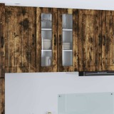 vidaXL Dulap de bucătărie Stejar fumuriu 60 x 31 x 80 cm Lemn compozit 885090