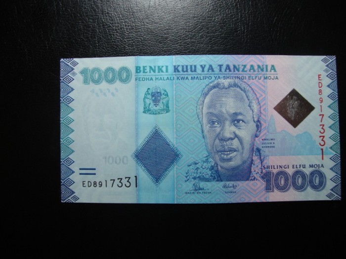TANZANIA 1000 SHILINGI UNC