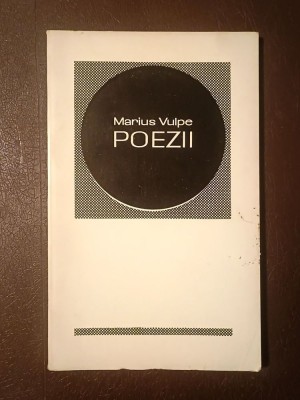 Marius Vulpe - Poezii (EPL, 1969, tiraj 740 ex.) foto