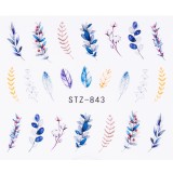 Tatuaj Unghii LUXORISE Magic Leaves, STZ-843