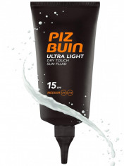 Fluid Piz Buin Ultra Light Dry Touch cu Protectie Solara SPF 15, 150 ml foto