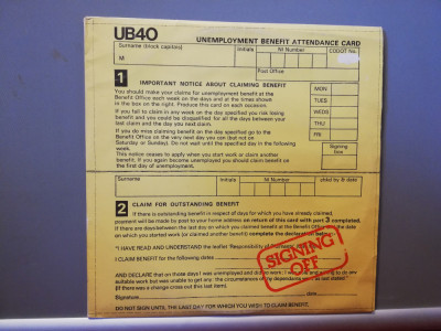 UB40 &amp;ndash; Signing Of &amp;ndash; 2LP Set (1980/Graduate/UK) - Vinil/Vinyl/NM- foto