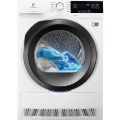 Uscator de rufe Electrolux PerfectCare800 EW8H359S, 9 kg, pompa de caldura, display touch, inverter, clasa A++, alb