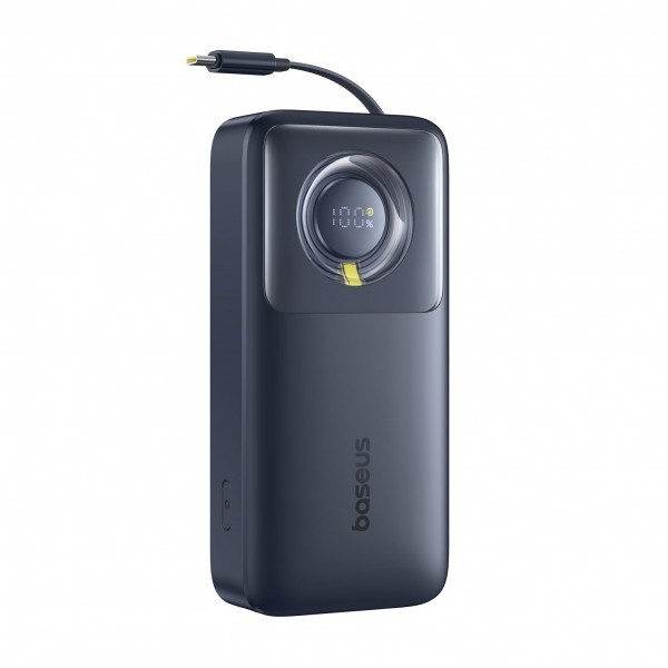Baterie Externa Baseus Free2Pull, 20000mAh, 65W, PD, 2 x USB-C, Neagra P10073700123-00