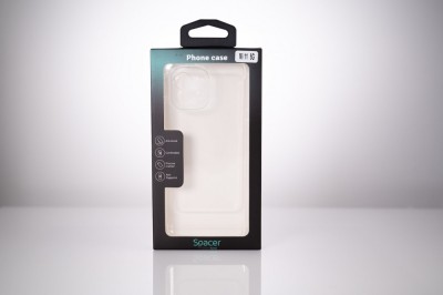 Husa Xiaomi Mi 11 5G Spacer, transparenta, grosime 1.5mm, protectie suplimentara antisoc la colturi, material flexibil TPU &amp;quot;SPPC-XI-MI-115G-CLR&amp;quot; foto