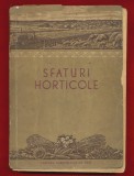 &quot;Sfaturi horticole&quot; - 1953