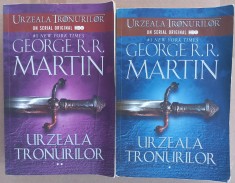 (C517) GEORGE R.R. MARTIN - URZEALA TRONURILOR (2 VOL.)