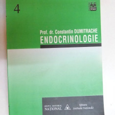 ENDOCRINOLOGIE de PROF. DR. CONSTANTIN DUMITRACHE , EDITIA A II -A REVIZUITA SI COMPLETATA , 2002 * PREZINTA HALOURI DE APA