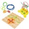 Joc lemn Geoboard Montessori Variety Line CX-17508