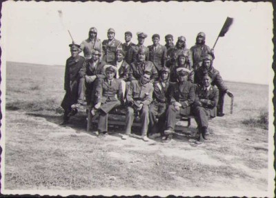 HST M17 Poză piloți militari rom&amp;acirc;ni aviație perioada regalității foto