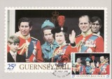 7489 Carte postala maxima Guernsey 1981