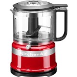 Mini-chopper Kitchen Aid 5KFC3516EER, 240 W, 0.83 L, 2 viteze, 1.2 kg, Rosu
