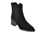 Cumpara ieftin Botine FLAVIA PASSINI negre, 1306G67, din piele intoarsa
