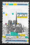 Franta 1989 - timbru stampilat