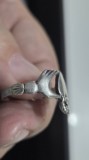 Inel vintage argint irlandez Claddagh
