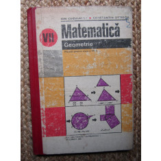 Ion Cuculescu - Matematica. Geometrie. Manual pentru clasa a VII-a