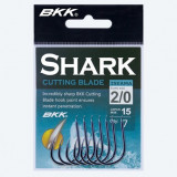 Carlige BKK Iseama Shark, Black Nickel (Marime Carlige: Nr. 10)