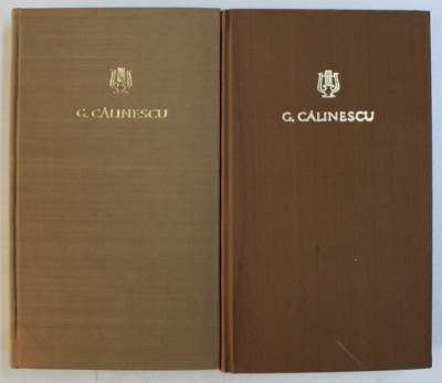 OPERE , VOL. V -VI , BIETUL IOANIDE de G. CALINESCU , 1967 foto