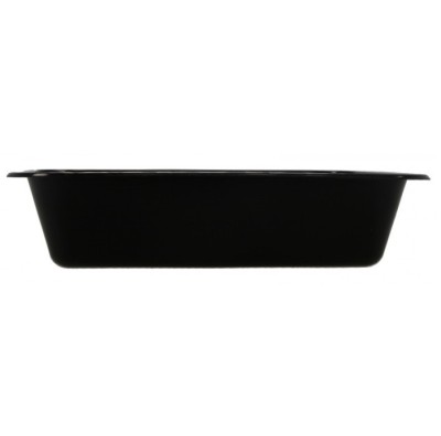 Set 50 Caserole termosudabile din PP pentru catering, negre foto