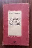 Introducere &icirc;n poezia lui Tudor Arghezi - Șerban Cioculescu