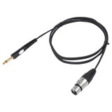Cumpara ieftin Cablu audio microfon XLR mama - jack 6.35 stereo tata 3m, BST
