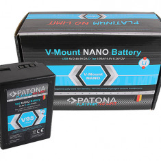 Baterie Sony DSR 600P 650P HDW 800P RED ARRI V-Mount 95Wh Platinum - Patona