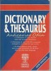Dictionary &amp; Thesaurus Geddes&amp;Grosset, Editie 2004, 528 pagini, Engleza, Brosata, Dictionar de buzunar
