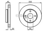 Disc frana KIA RIO limuzina (DC) (2000 - 2005) BOSCH 0 986 478 219