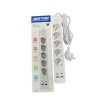 Prelungitor Jortan cu 5 prize, 2 Port-uri USB si 2 Port-uri Type-C, 2M Lungime, Buton On/Off