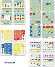 Mozaic jumbo pentru activitati matematice miniland