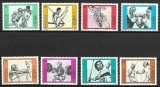 Rwanda 1980 - Jocurile Olimpice, sport, serie neuzata