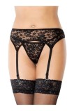 Set Portjartier si Bikini Negru, Softline, M/L, S/M