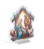 Decoratiune Nasterea Domnului polietilena multicolora 315 leduri 33,33x1,3x38,97h