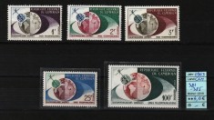 Camerun, 1963 | Comunicaţii prin satelit America / Europa - Cosmos | MNH | aph foto