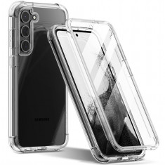 Husa Tech-Protect Kevlar pentru Samsung Galaxy S23 Transparent