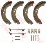 Set saboti frana, frana de mana PEUGEOT BOXER platou / sasiu (2006 - 2016) TRW GS8744