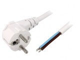 Cablu electric 3x1,5mm2 cu ştecăr &icirc;n unghi PVC