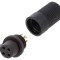 Conector circular 719 60V 4 pini mufă mamă lipire pe cablu 3A