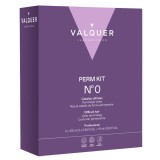Kit Permanent Par Dificil Valquer Vegan Profesional: Solutie Nr. 0 (100ml+100ml+10ml) Forta Maxima, Rezistenta &amp; Stralucire! Par Revitalizat